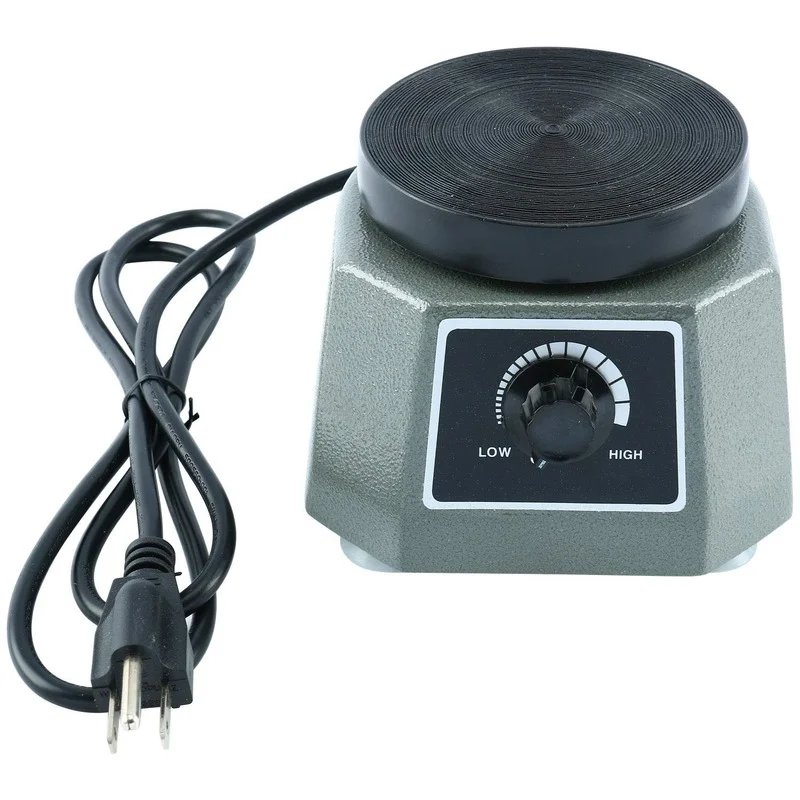 Dental Plaster Vibrator 4'' Small Gypsum Variable Intensity Shaker Dental Lab Equipment Vibration Table for Gypsm Product