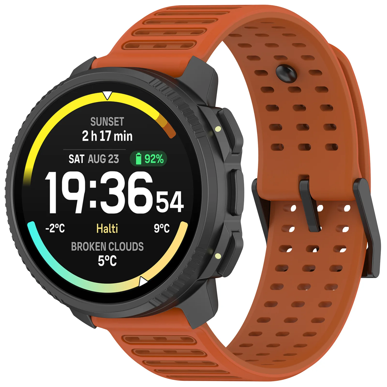 Premium 22mm Silicone Replacement Watch Band - Versatile Wristband Bracelet