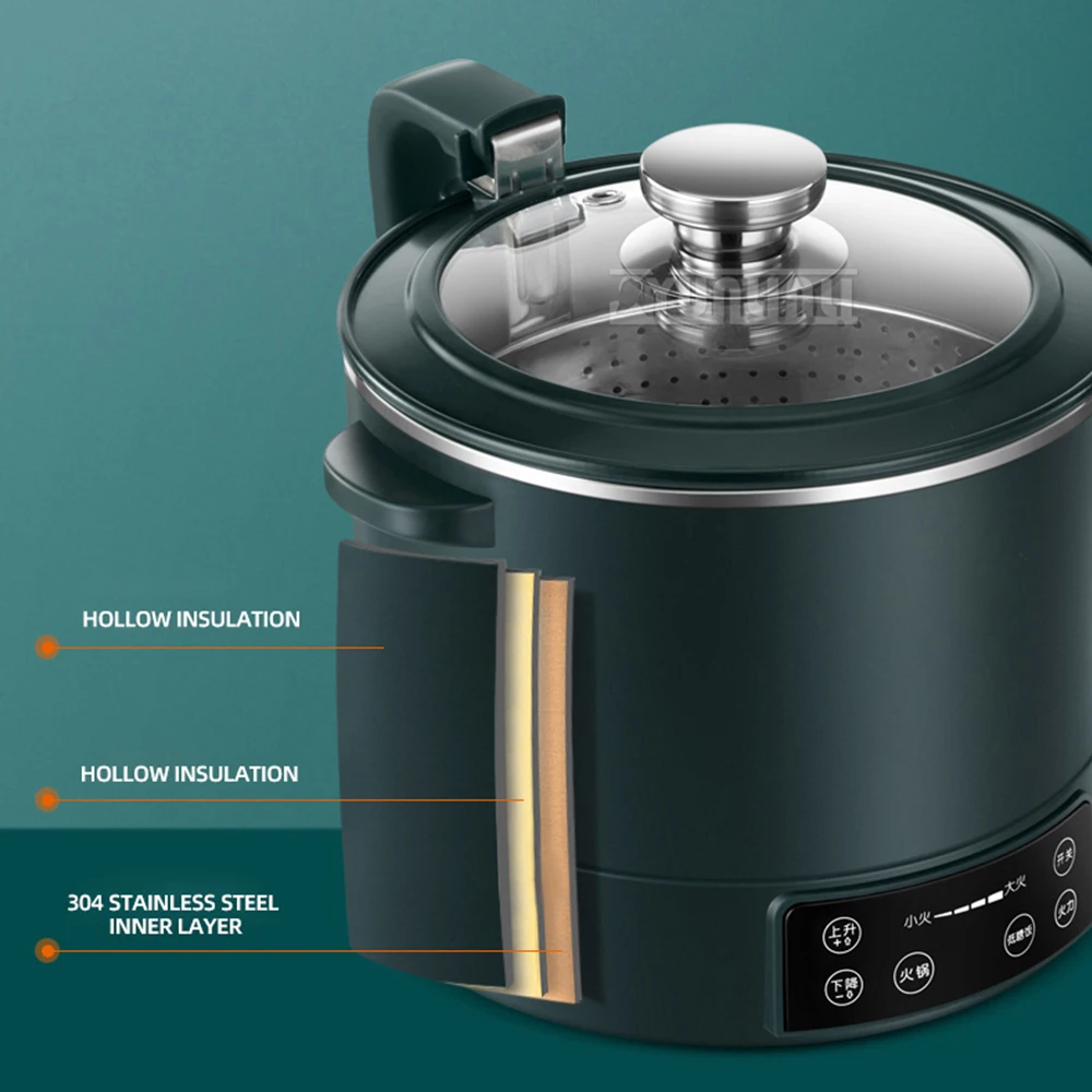 Lifting Electric Hot Pot Household Intelligent Low Sugar Rice Cooker Multi-Purpose Cooking Pot 4