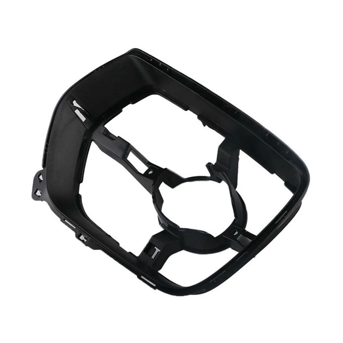 

2 Pack Pair Front Bumper Fog Lights Cover Fog Light Grill Grille for BMW X6 E71 2008-2014