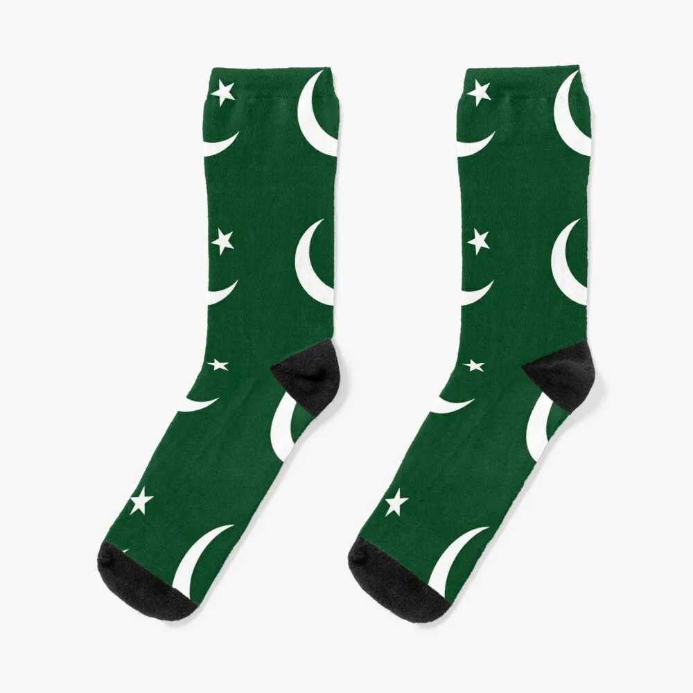 

Flag of Pakistan Socks Run hockey new year Men Socks Women's