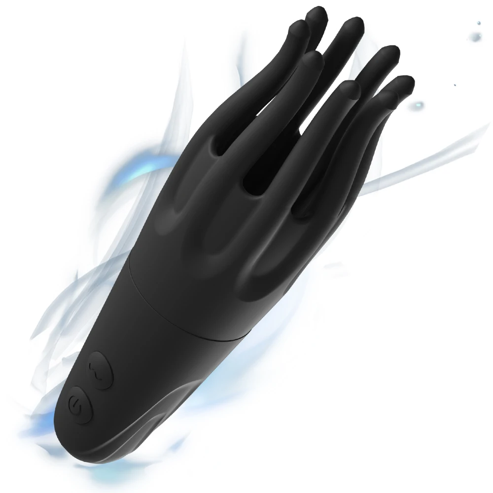 Männlicher Masturbator 10 Vibration Penis Training Vibrator Stroker Sex Machine 360 °   Wrapped Trainer Eichelstimulator Sexspielzeug für Männer