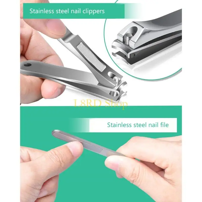 L8RD for Men Seniors Pedicure Toenail Cutters Super for Sharp Grooming Tool