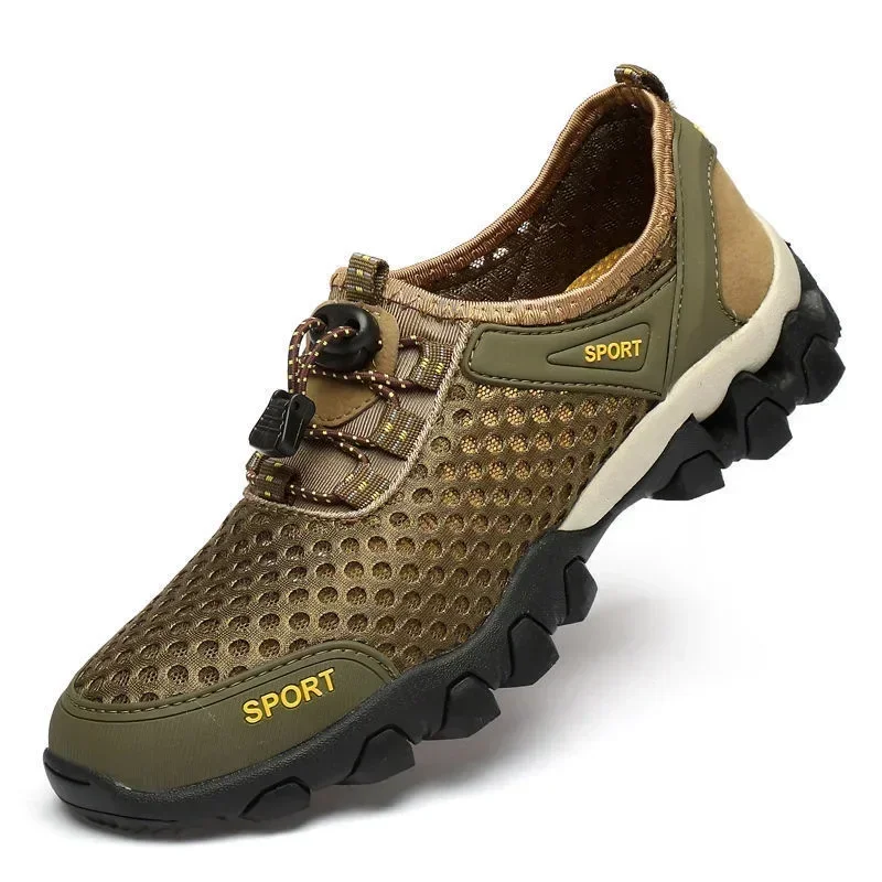 Breathable Sneakers Men Shoes 2024 Fashion Shoes For Men Climbing Hiking Shoes Men Outdoor Beach Wading Tenis Barefoot Sneakers 5
