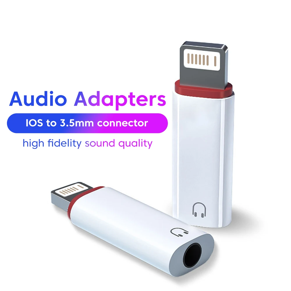 Type C To 3.5mm Adapter IOS To 3.5mm Jack AUX Audio For iPhone 14 13 Pro Max With Mic For Samsung Xiaomi Headphone Connector