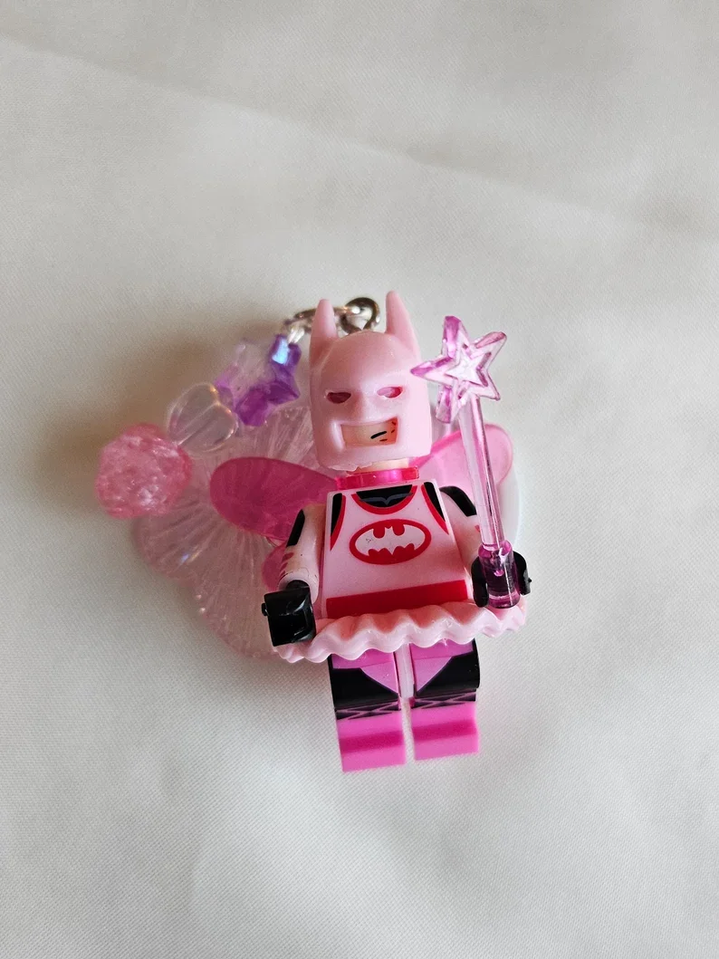 Butterfly Elf Bat Keychain Y2K