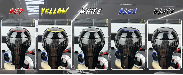 Carbon Fiber Gear Shift Knob For Volkswagen Golf 7 7.5 GTI audi A3 S3 RS3 Q5 S6