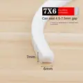 White 7 x 6