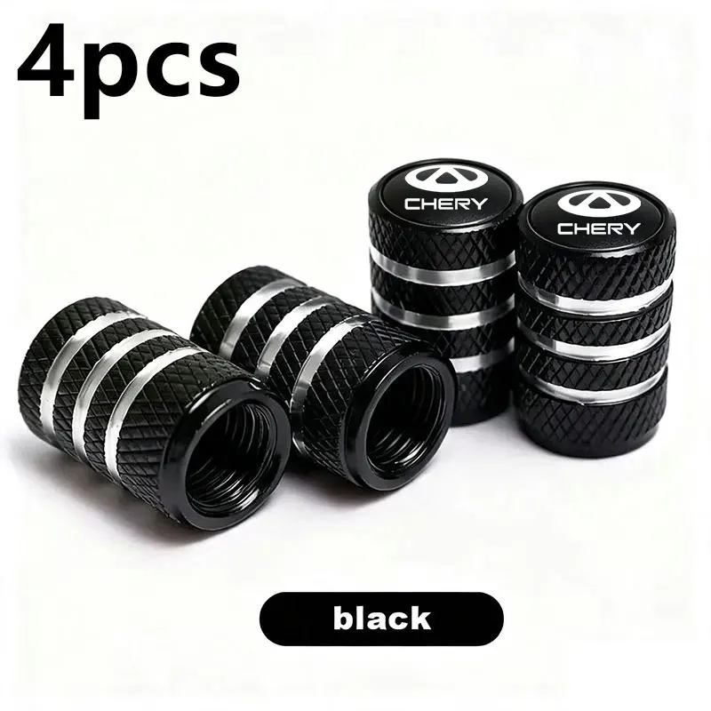 Universal Car Wheel Tire Air Valve Dust Caps - Sleek Stem Cover Caps