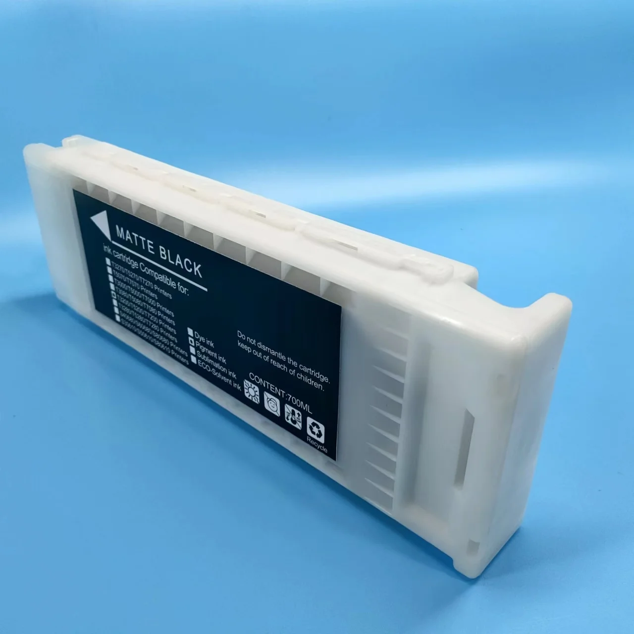 Cartucho de Tinta 700ml Compatível para Epson T3000 T3200 T5000 T5200 T7000 T7200 com Tinta Pigmento T6941 T6942 T6943 T6944 T6945 - Imagem 6