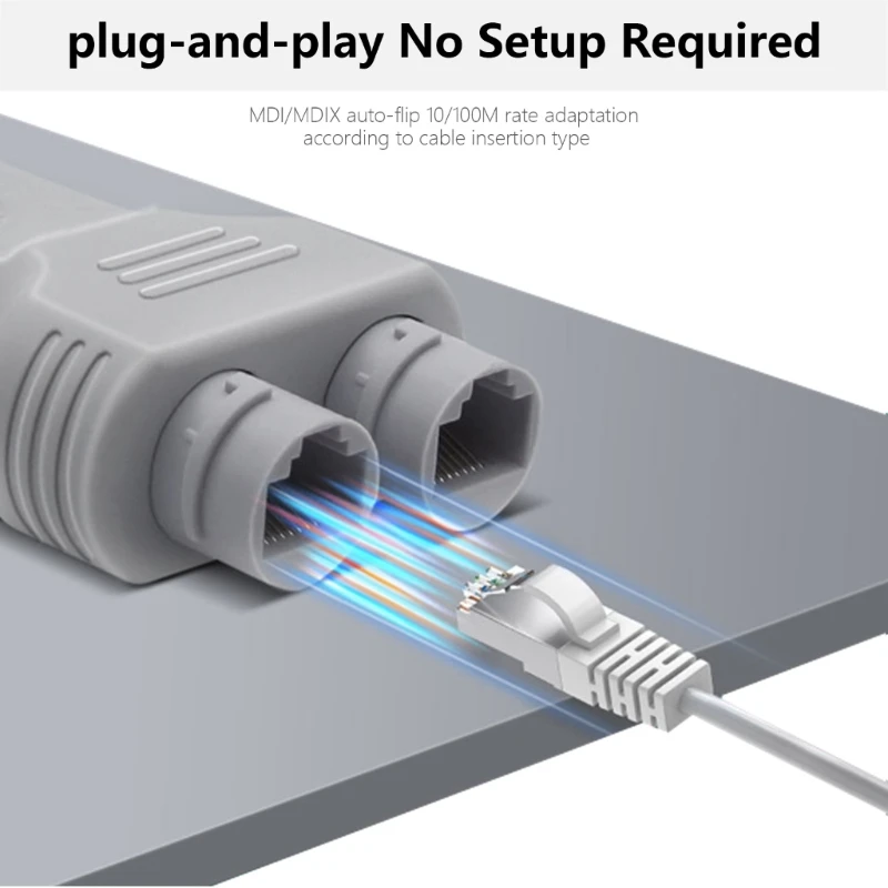 방수 RJ45 커플러 스플리터 쉬운 설치 방수 POE 익스텐더 DropShipping