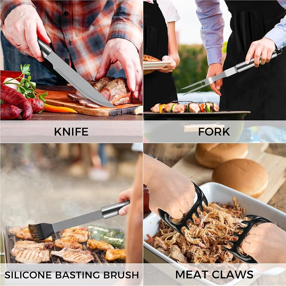 32 Piece Portable Grill Tool Set 4