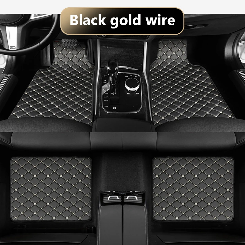 4pcs gold line