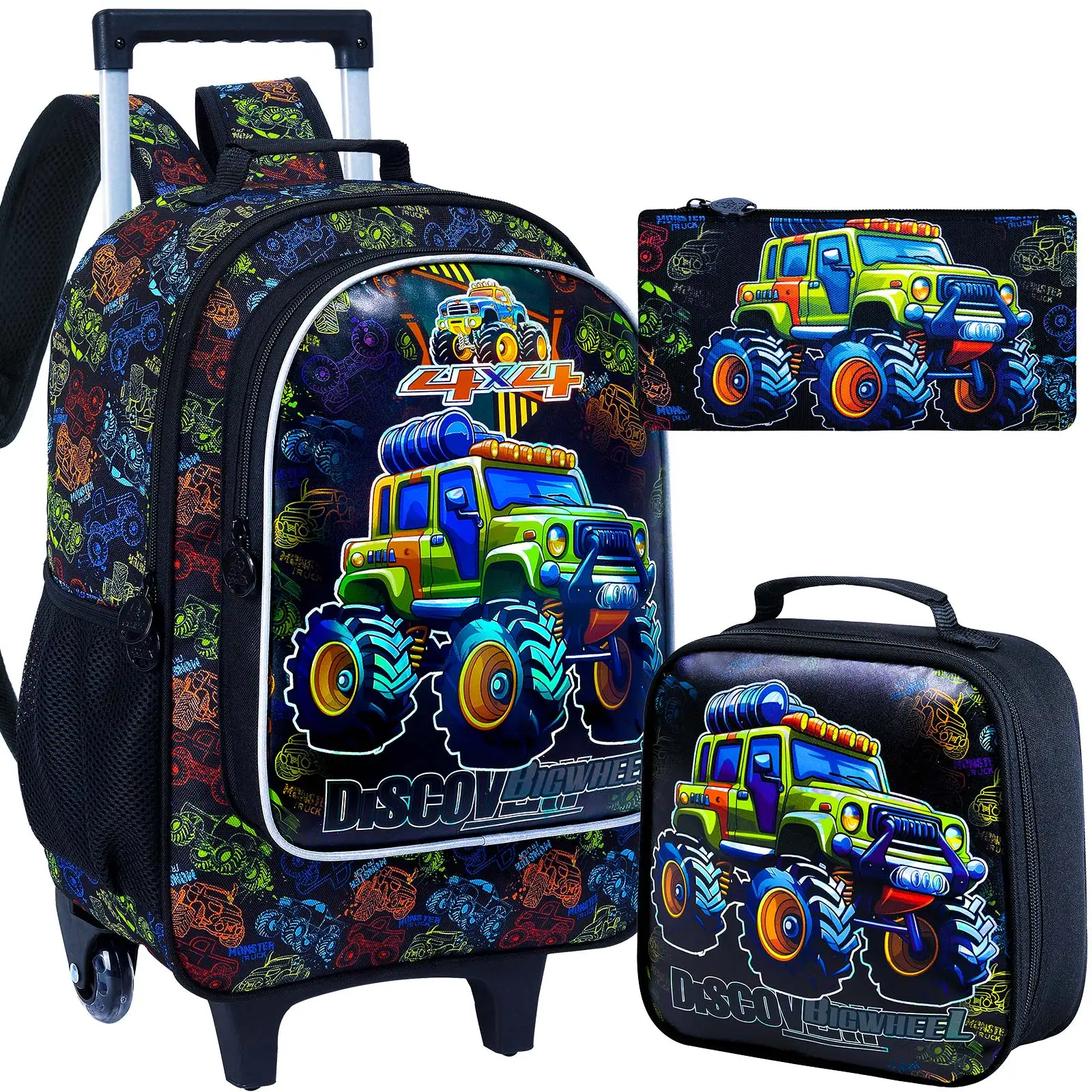 Los Niños' S Unicornio Tirar La Palanca Mochila Mochila De Rodadura De Niños De Cuela Para Niñas Con Ruedas De Carro Mochilas Con Ruedas - China Mochila Colar Y La Cuela Una