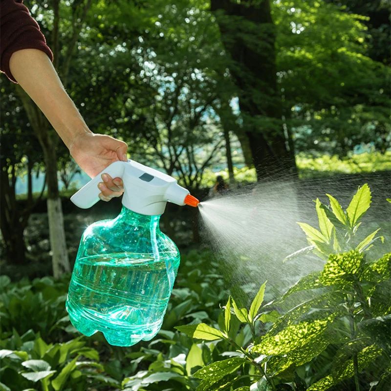Simple Electric Watering Kettle 3L Flower Watering Sprayer Can Spray Alcohol Gardening Sprinkler Automatic Watering Kettle