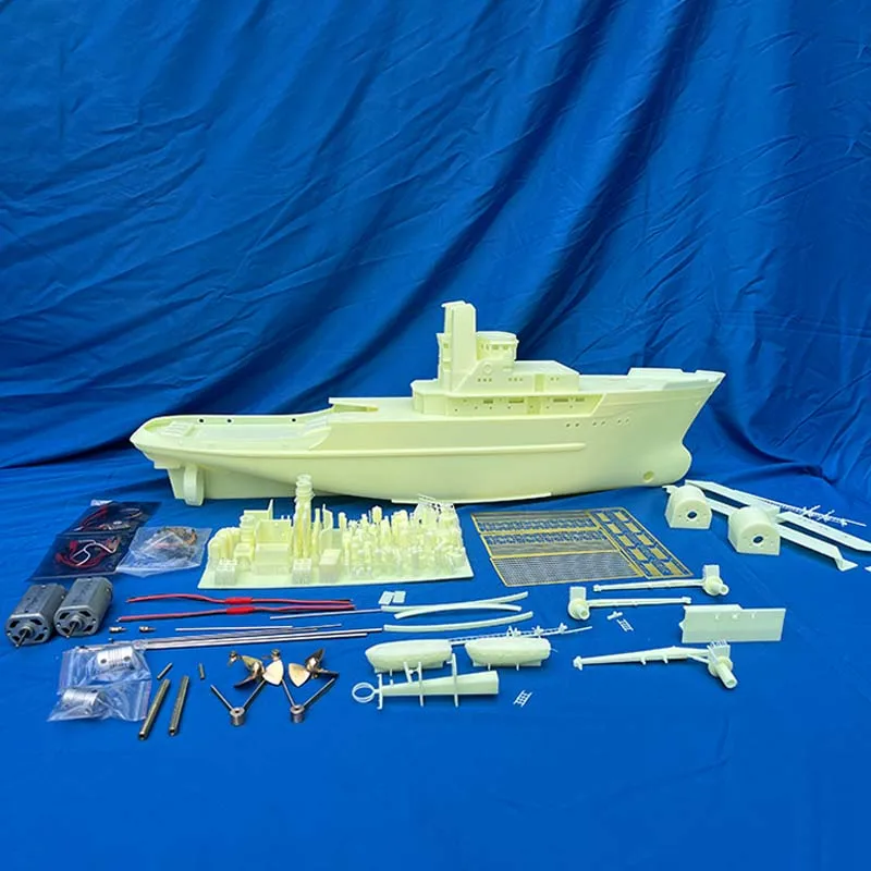 

RC Ship Model Kit SMIT Tugboat Assembled Model Rotterdam Prototype DIY Handmade Remote Control Ship Model Kit Toy Gift