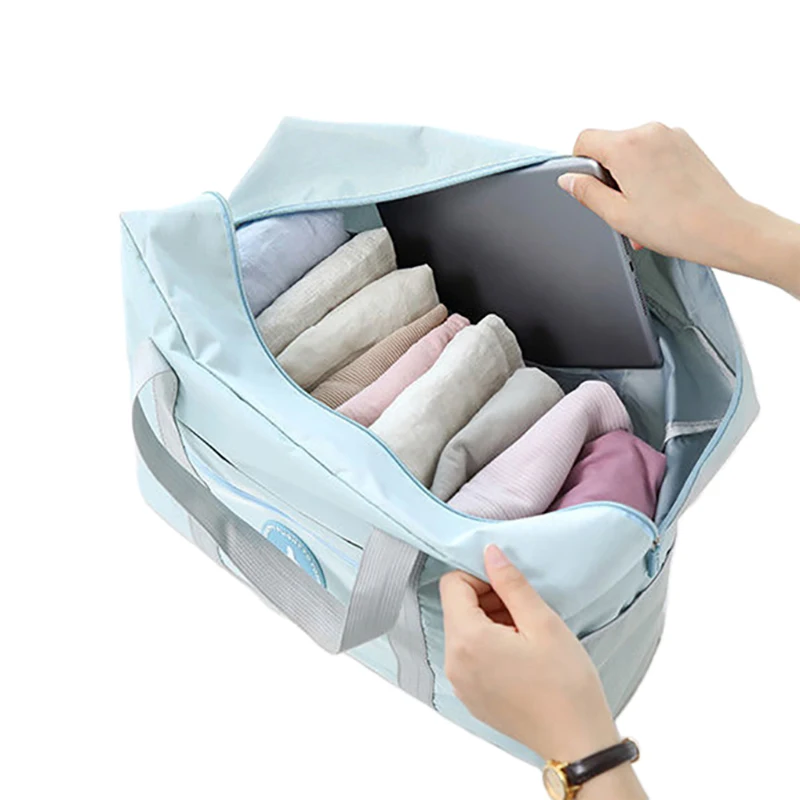 

Foldable Carry-on Bag For Large Capacity Portable Moving Luggage Travel Bag Home Storage