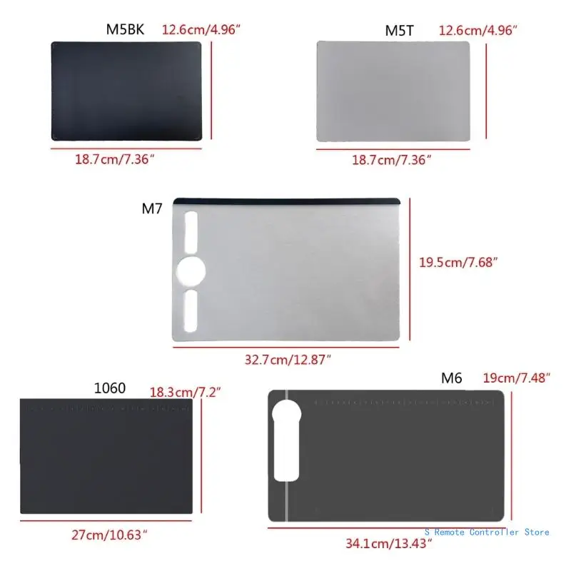 Digital Graphic Drawing Tablet for Gaomon M5 M6 M7 1060PRO Screen Protector Film Anti-fouling No Air Pockets images - 6