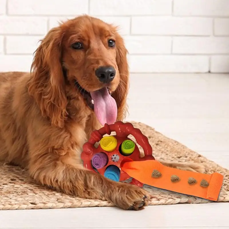 

Интерактивный естественный игрушечный табак для собак, игрушки для собак, медленная кормушка для домашних животных, жевательные игрушки с устойчивой к укусам веревкой, пазл для собак, ножницы