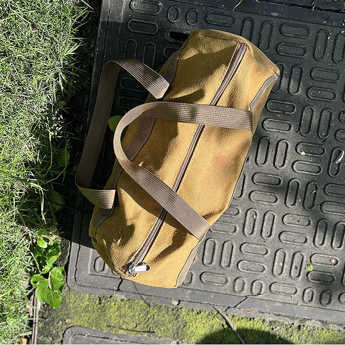 공구 보관 가방, 지퍼가 달린 공구 가방, 남성, 아버지, 전기 기술자, 정비공에게 적합, 야외 활동, 하이킹, 사냥에 적합