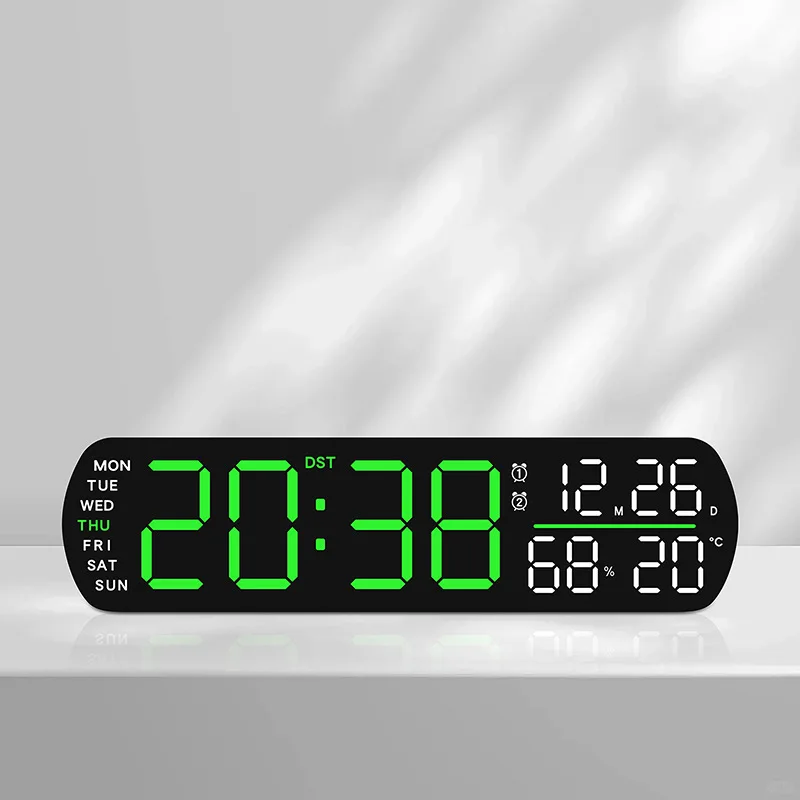 DigitalAlarmClockTEMPHumidityDate2AlarmsCountdownTimingDSTSnoozeTableClockAutoDimmable12/24HLEDClockforDecor-AliExpress15