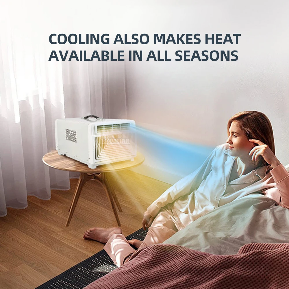 Portable Air Conditioner Cooling and Heating Household Air Cooler Camping Desktop Air Conditioner 2