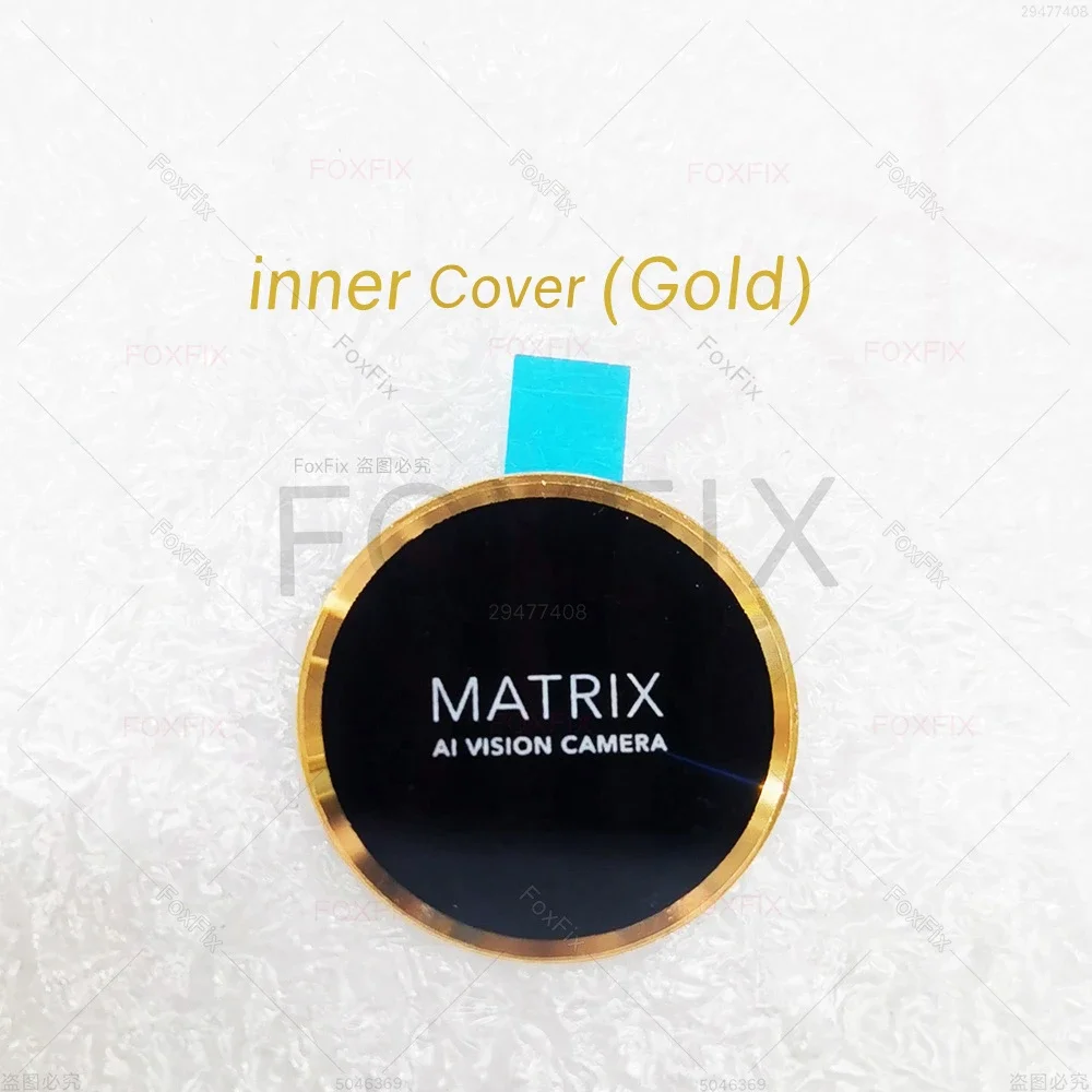 Premium Rear Camera Lens Glass Cover with Frame Bezel Replacement