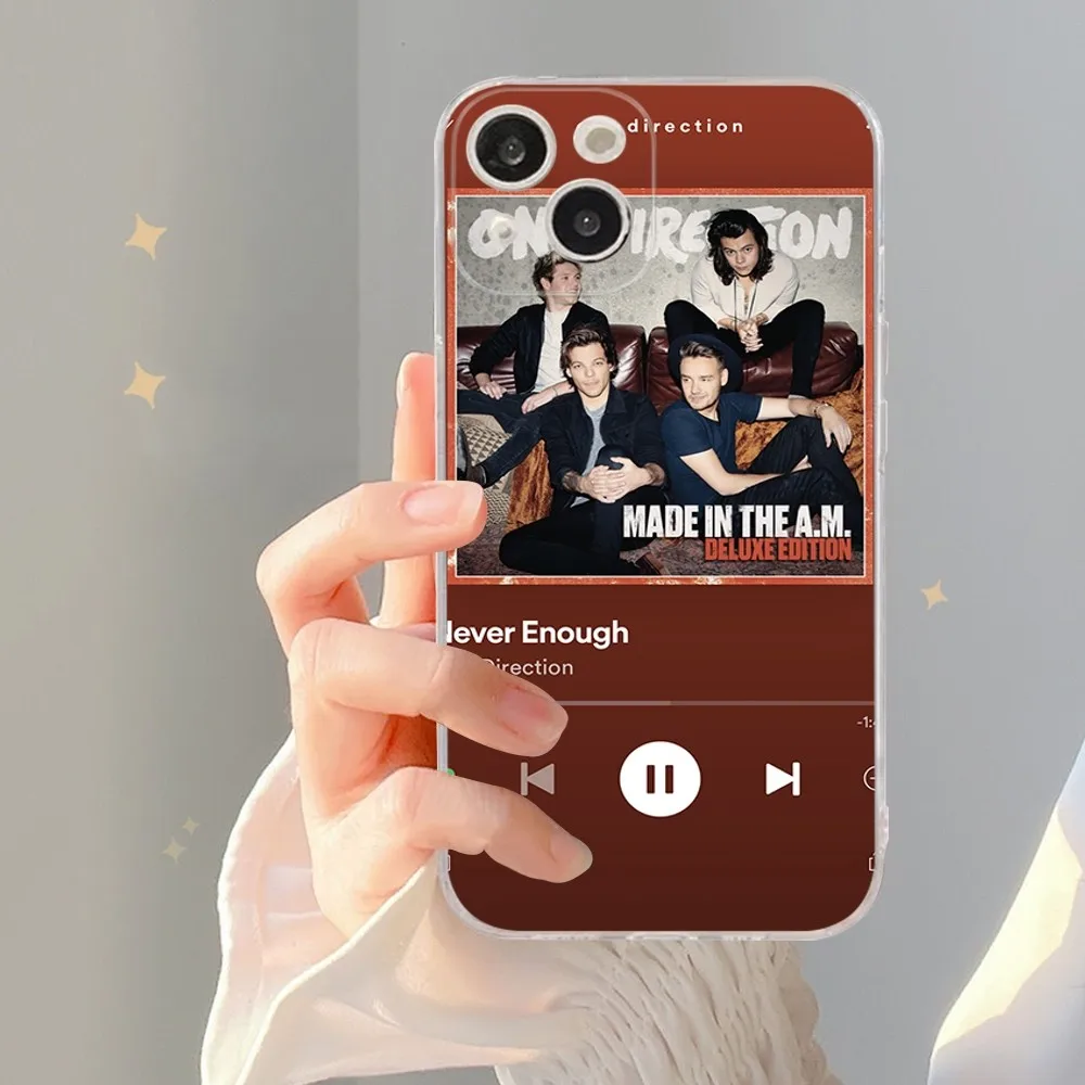 thumbnail image 1 of O-one direcciones funda de teléfono para iPhone 14 13 12 Mini 11 Pro XS Max X XR SE 6 7 8 Plus funda de silicona suave, 1 of 5