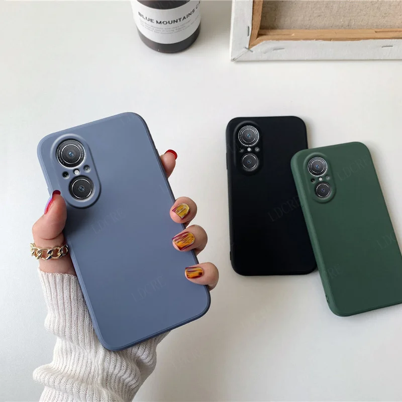 UPLAI Cover per Huawei nova 10 SE, Ultra Sottile Antiurto Custodia con Carta Glitterata Pendenza e Bordo Elettrolitico, Premio Morbido TPU Silicone Elegante Caso.Verde