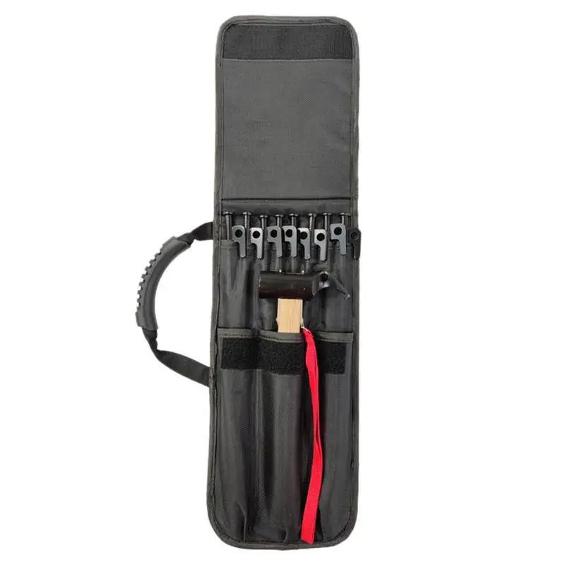 

Стойка для палатки, сумка для хранения из ткани Оксфорд, держатель, сумка для палатки, колышки, профессиональная Фотосумка для походов, Портативная сумка для палатки