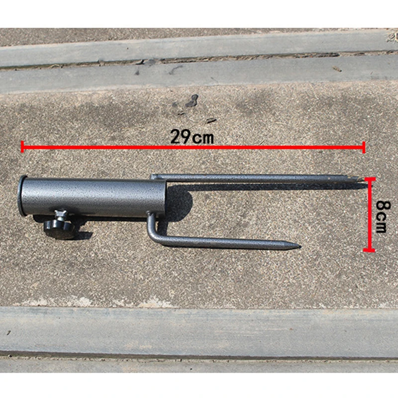 Umbrella Anchor Sand Metal Iron With Two Forks Very Suitable For Outdoor Lake And Sea Fishing Sunshade Accessories