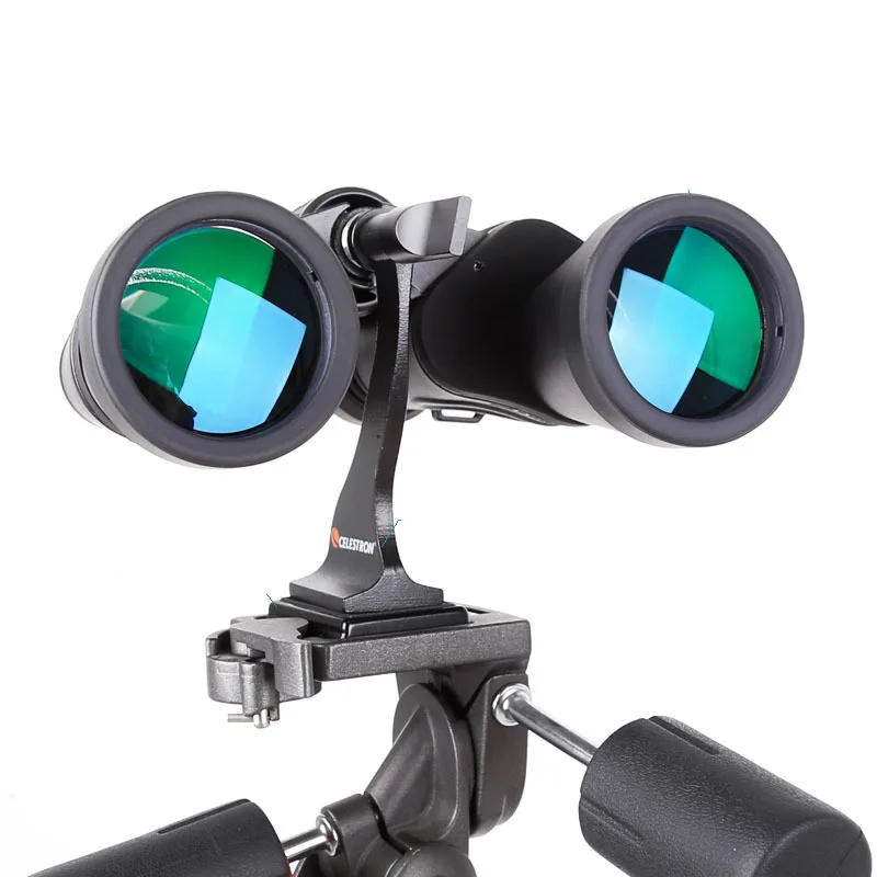 Universal Celestron Binocular Tripod Adapter Converter Mount Bracket Portable Fully Metal for Roof and Porro Binoculars 2