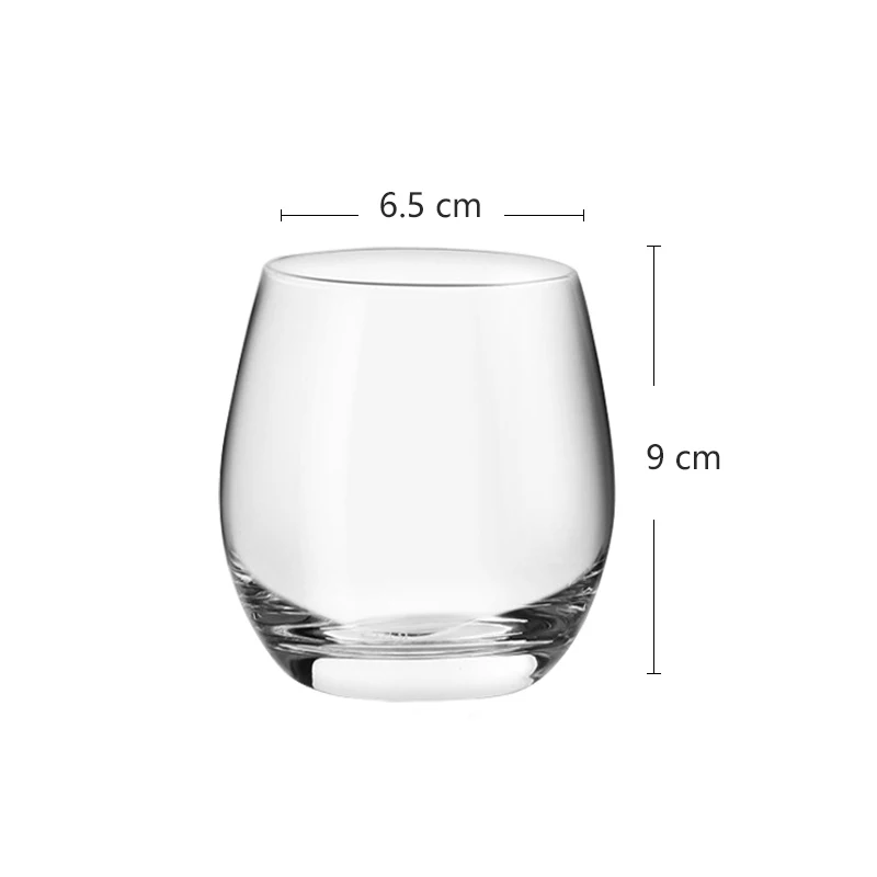 340ml Nordic Iced Coffee Mug Heat-resistant Household Dessert Soda Water Cup Transparent Cocktail Beer Brandy Glasses Bar Party