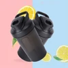 1pc Protein Powder Shaker Bottle 300ml Portable Mixing Cup  Leak Proof Water Bottle for Gym Outdoor Fitness Training Sport 5