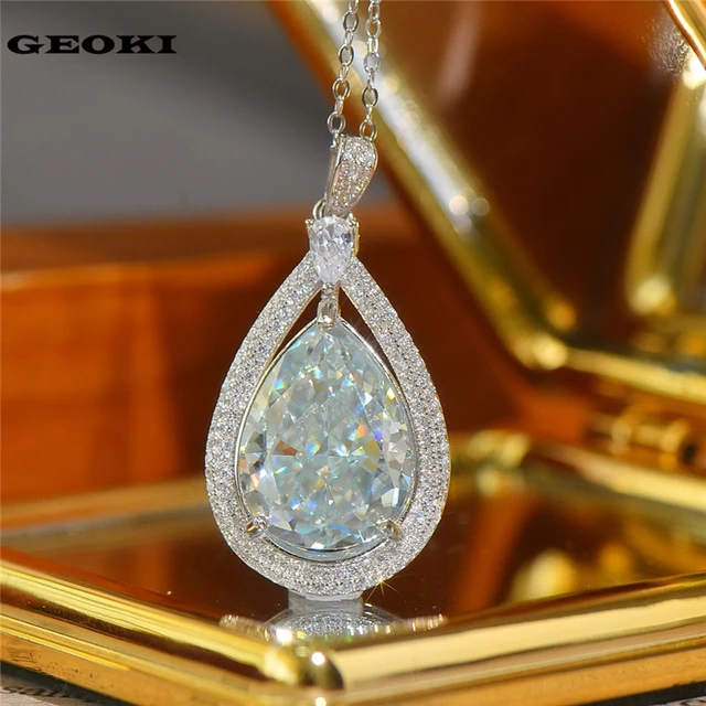 Stunning 23.77ct Round, Pear & Marquise shape Diamond Necklace – Matinee  Jewelry