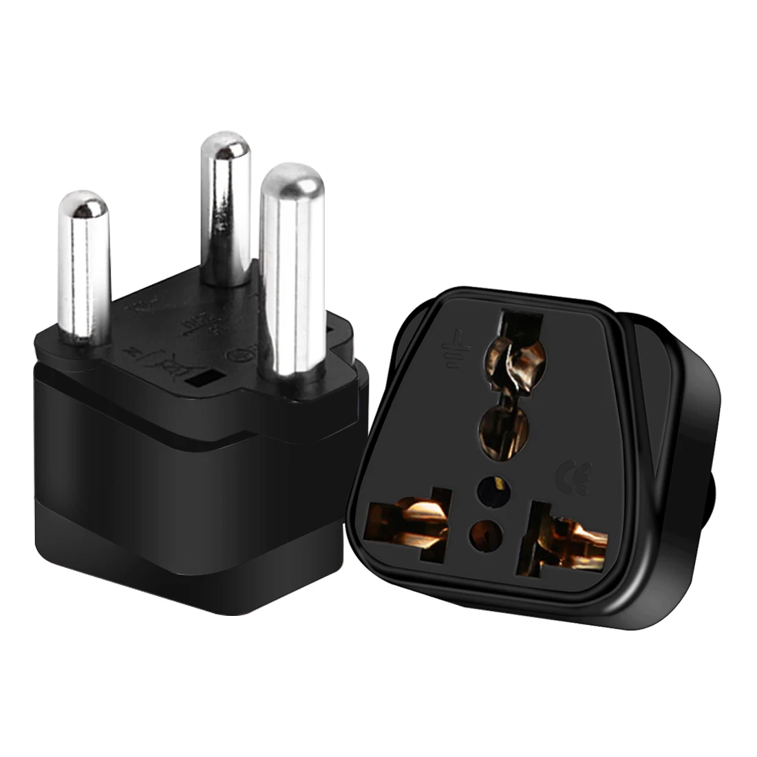 JORINDO Universal UK USA Europe AU RU to Ture South Africa Big 15A 250V 3 Pin Travel AC Power Plug Adapter Type M Plug