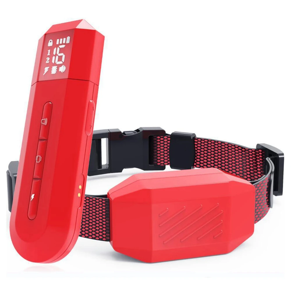 Waterproof Electric Dog Anti Bark Collar Rechargeable Remote Control