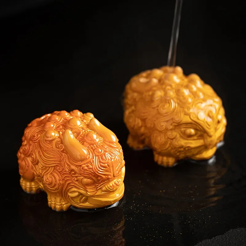 Color-changing Tea Pet Mini Zhaocai Pixiu Resin Decoration Tea Table Decoration Kung Fu Set Accessories tea pet ornaments