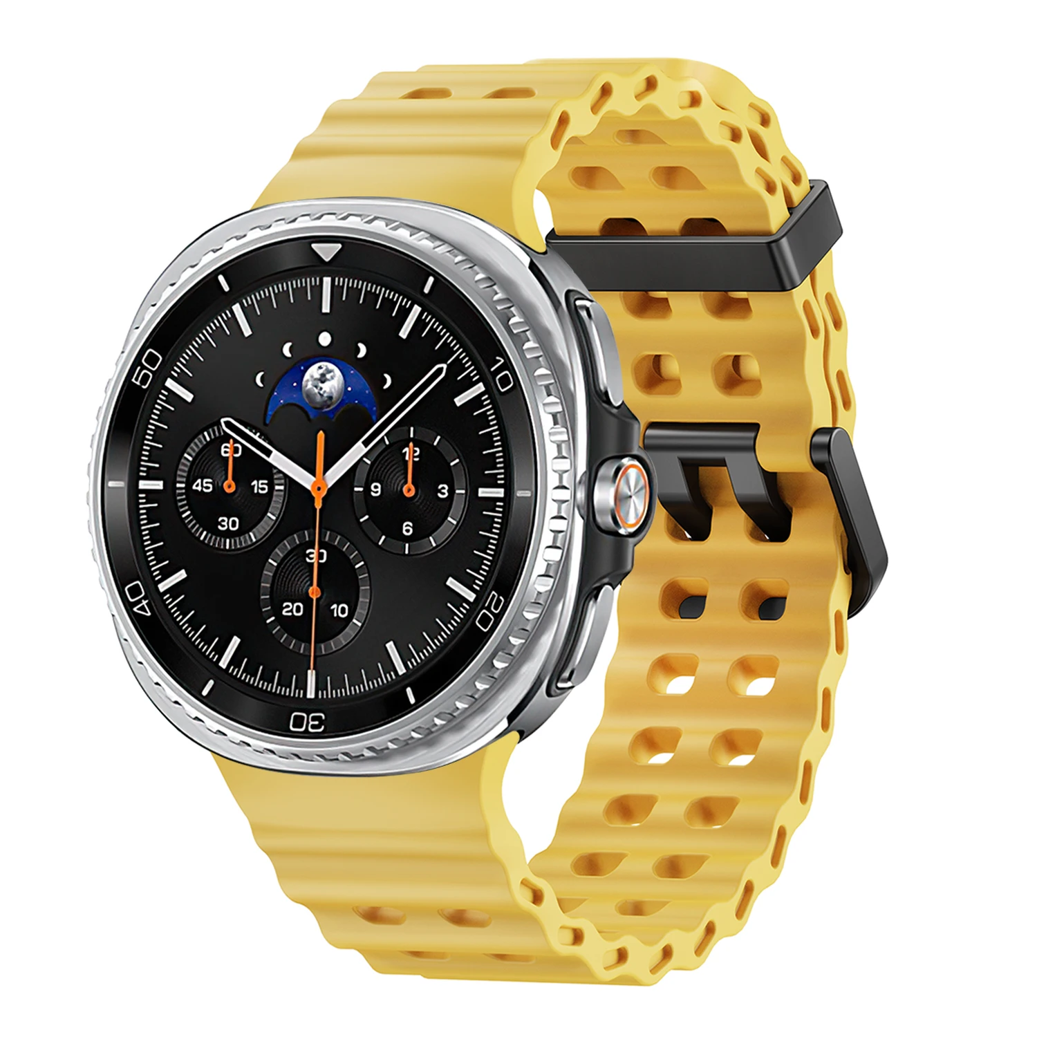 Premium Silicone Watchband for Samsung Galaxy Watch - Marine Blue