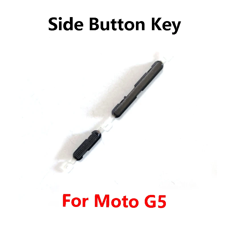 모토로라 모토 G4 G5용 측면 볼륨 버튼 전원 켜기/끄기 버튼 키