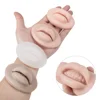 1pcs Microblading Reusable 5D Silicone Practice Lips Skin European Solid Lip Block For PMU Beginner Training Tattoo Makeup Tools 5