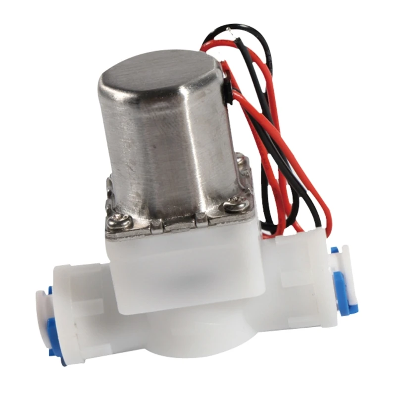 Upgraded Drinking Water Solenoid Valve Solenoid Valve High Sensitivity Bistable Pulse 1/4" Thread for Tap