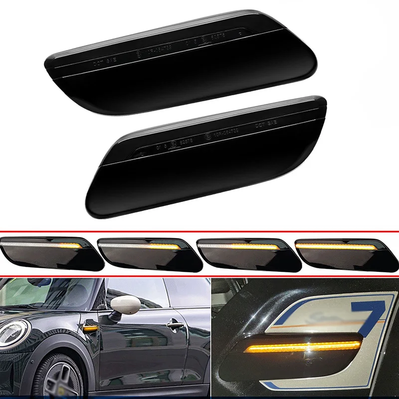 BMW�� LED �ڵ� ���̵� ��Ŀ ����Ʈ, ���� ���õ�, ���� ��ȣ, �̴� ���� F55 F56 F57 LCI2 2014-2022