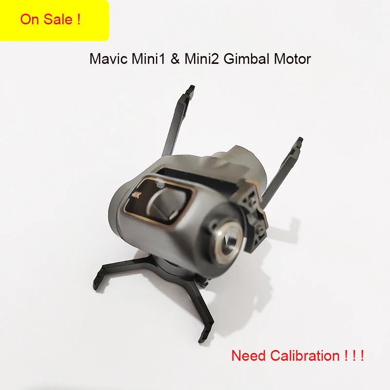 Vendita Calda Usato Gimbal Arm Motor Assembly Per Dji Mavic Mini1 E Mini2 Kit Gimbal Motor No Lens Drone Parti Di Riparazione Necessita Di Calibrazion