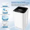 Portable Washing Machine 17.8Lbs Capacity Portable Washer 2.3 Cu.ft Full-Automatic Compact Laundry Washer With Drain Pump 4