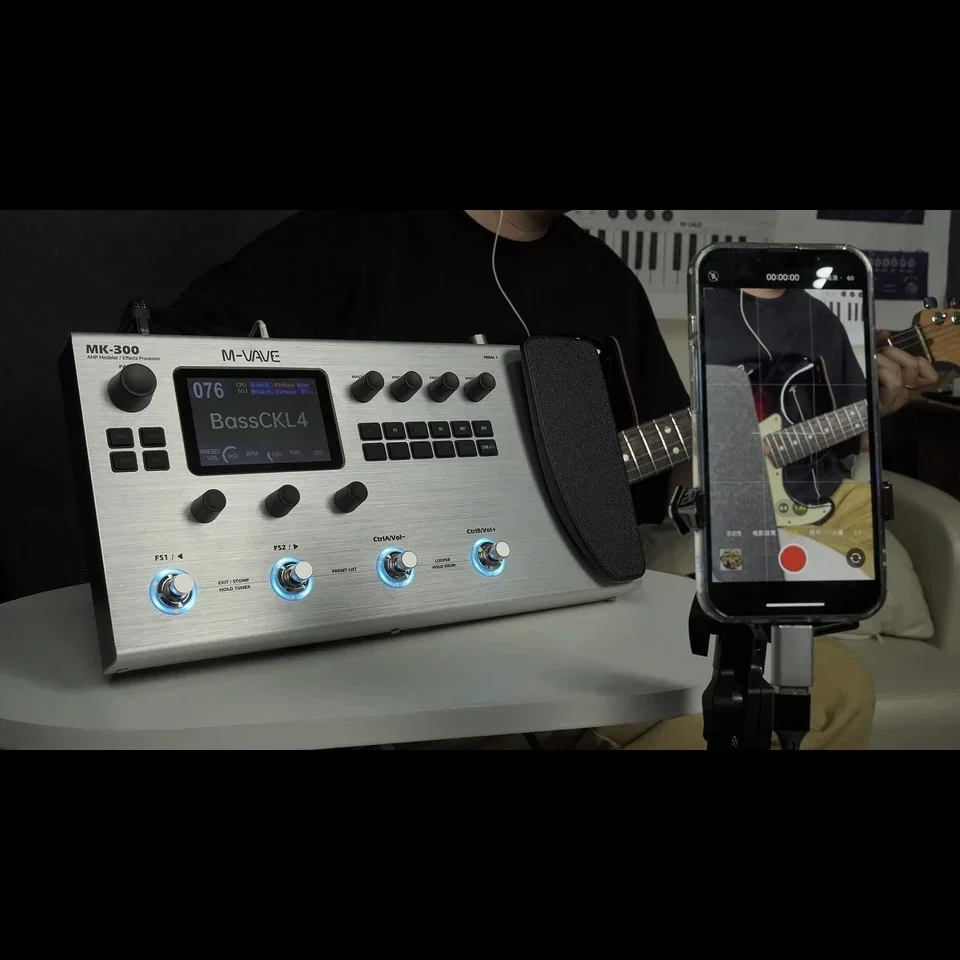 M-VAVE MK-300 Guitar Multi-Effect Processor | ANN Neural Modeling