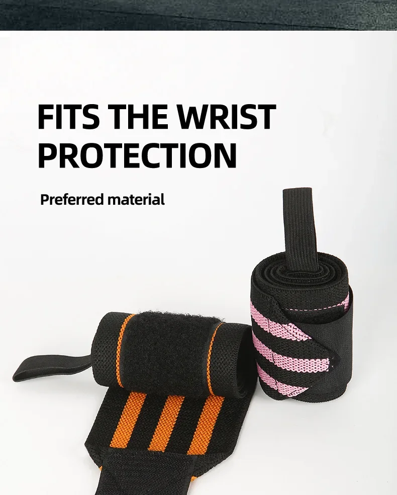 Guoftstars 1 Pcs Adjustable Wrist Straps,For Weightlifting ,Gym Training Sports Wristbands , For Crossfit, Strength Training
