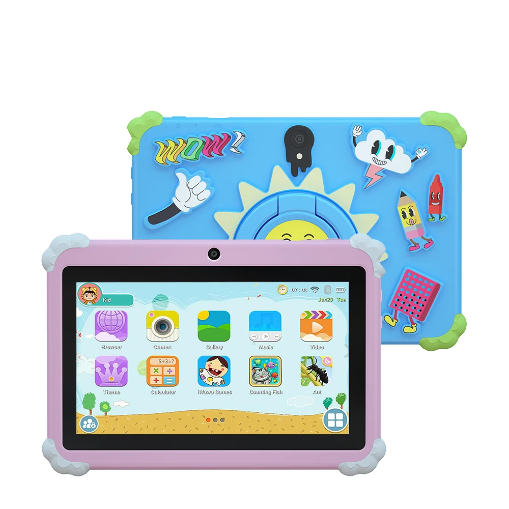 NEW 7.0 Inch Kid Tablet PC Octa Core Tablet Wi-Fi Bluetooth 4GB+64GB Dual SIM Android 13 Tablets 2