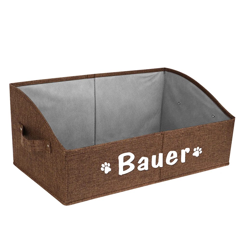 Personalized Foldable Pet Toy Storage Baskets 3 | Personalized Foldable Pet Toy Storage Baskets 3
