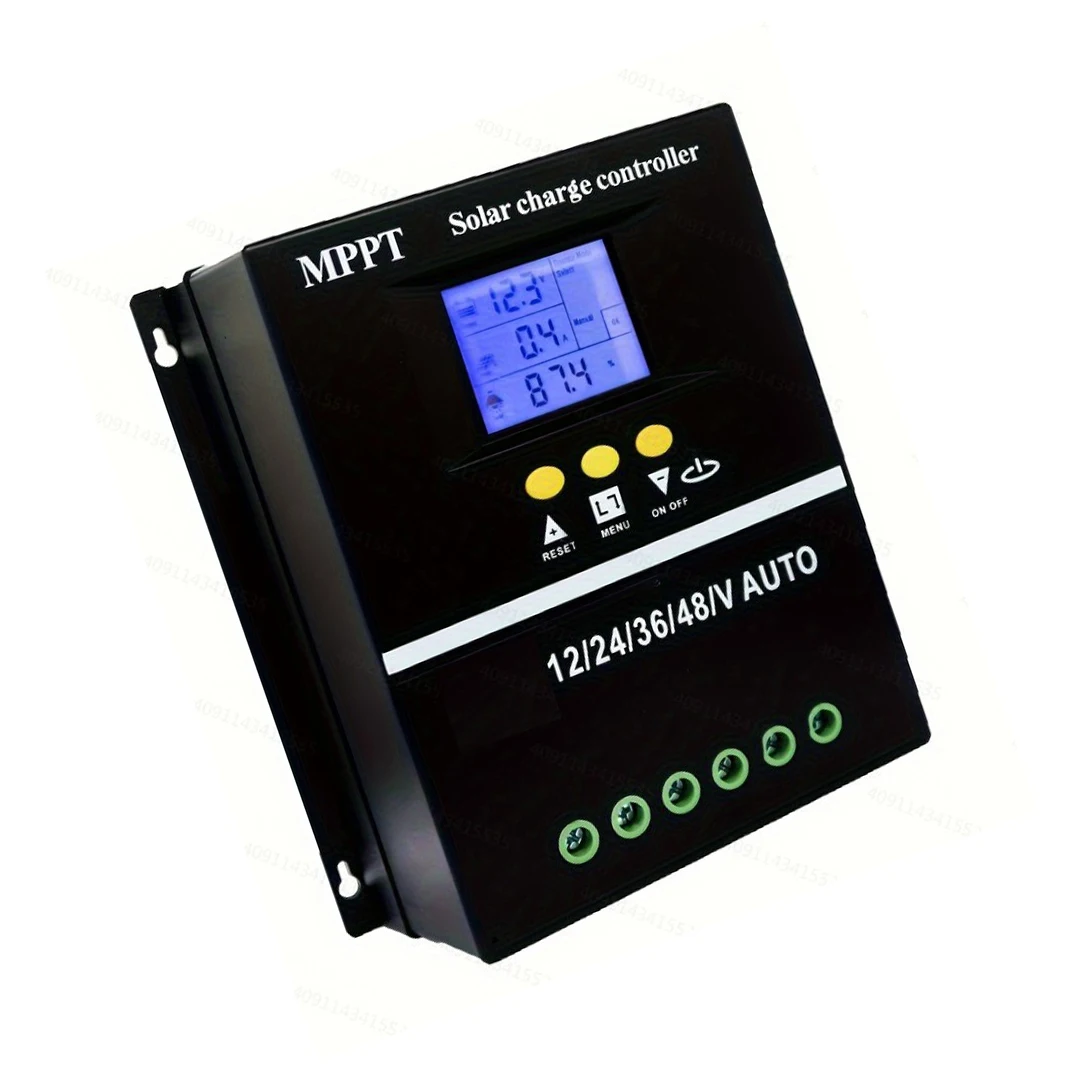 12V 24V 36V 48V Solar Controller 60A 70A 80A Equipped With High-definition Displ